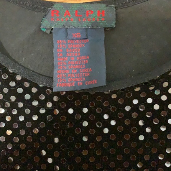 Black sequence Ralph Lauren dress - Picture 2 of 3